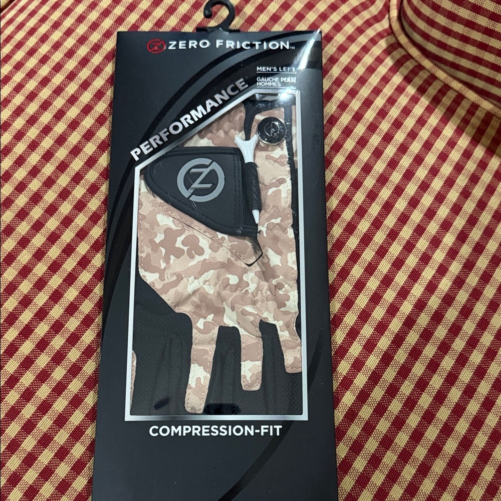 Men's Camouflage Compression-Fit Gloves